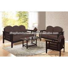 Wooden Settee Set, Sofa Set with Cushion